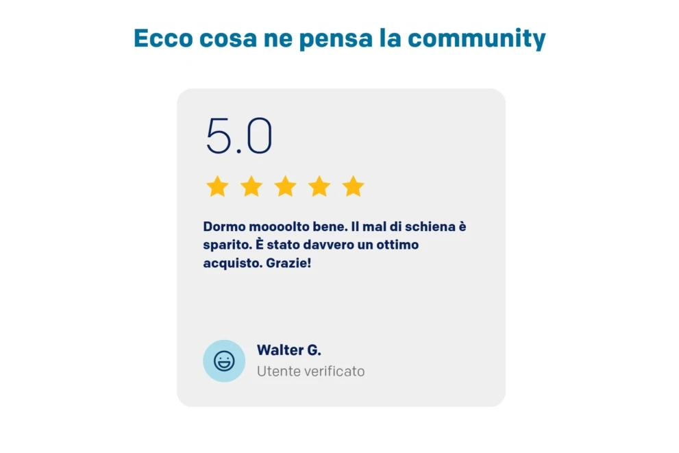 Materasso happy DOWN