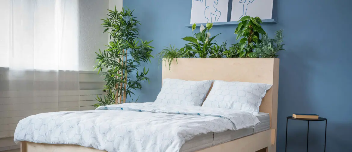 Selbstgemachtes Headboard - happy DIY Headboard