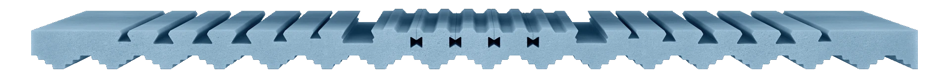 Matratze happy Traditions - Körperentlastung 