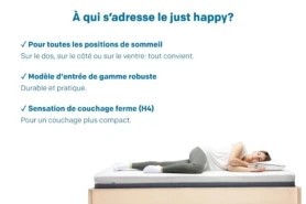 Matelas just happy