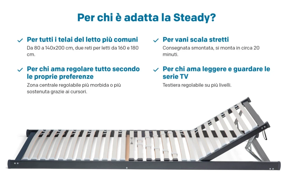 Rete a doghe happy Steady